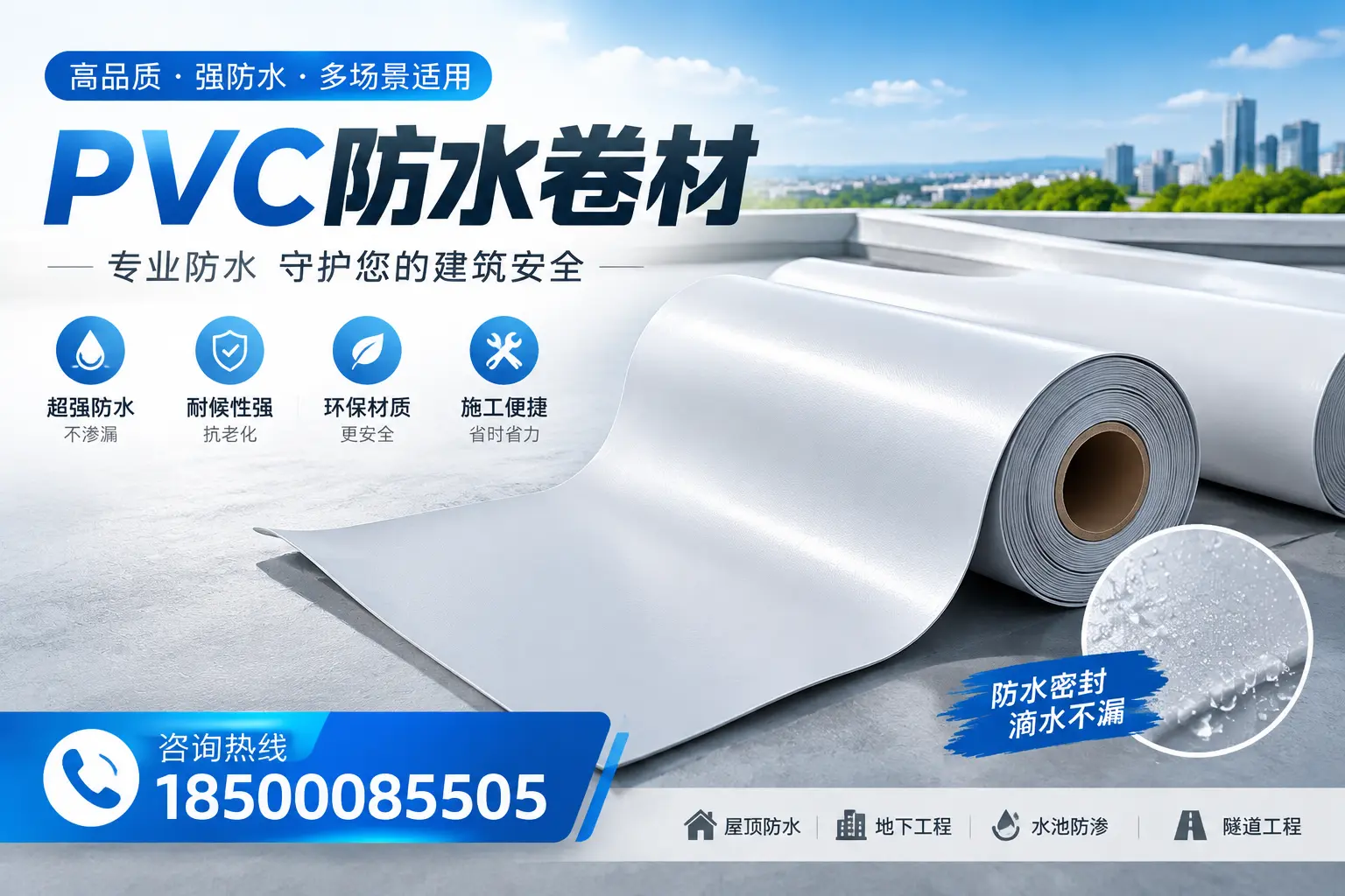 PVC防水卷材的市场竞争分析,延安品牌选择参考